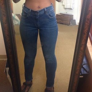 High rise skinny Levi