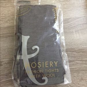 Brown tights with Wool One Size Fits All