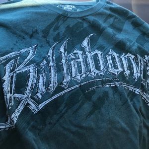 Men's Billabong long sleeve tee medium