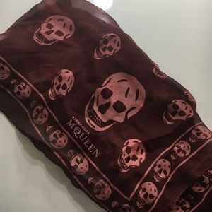 AUTHENTIC Alexander McQueen Silk Scarf