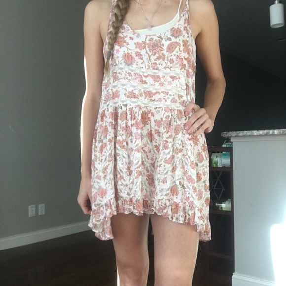 Free People Intimately Voile and Lace Trapeze Slip - Picture 2 of 4