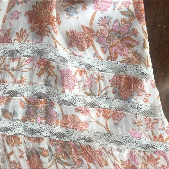 Free People Intimately Voile and Lace Trapeze Slip - Picture 4 of 4