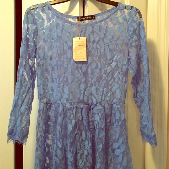 Queen's Love Floral Mesh Dress (TAGS ATTACHED) - Picture 1 of 3
