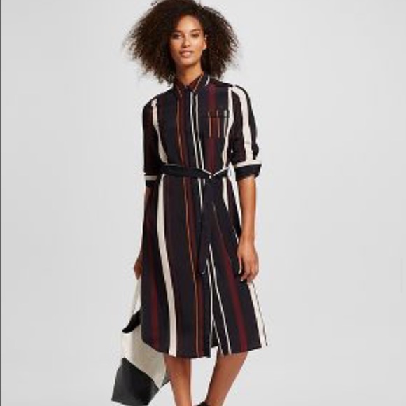 whowhatwear Dresses & Skirts - 🎉HP 1/16🎉WhoWhatWear stripped midi