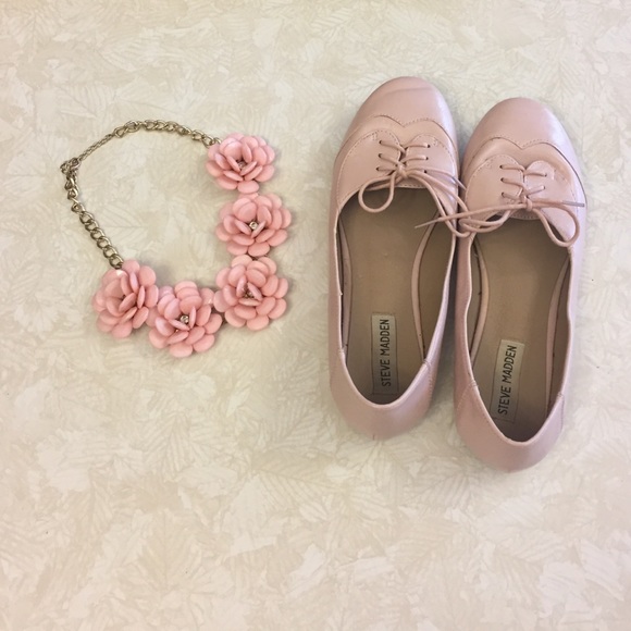 Pink Steve Madden Flats