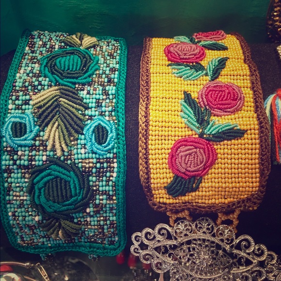 Beautiful beaded bracelet hand made