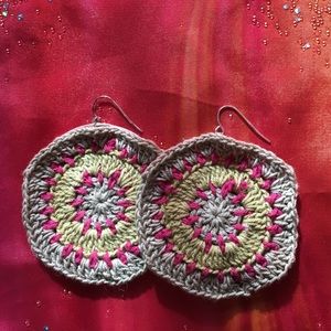 Crocheted Mandala Earrings (30%offBundles!)