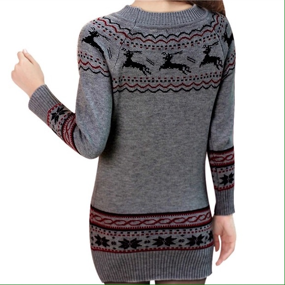 SALE! Adorable Reindeer Christmas Sweater