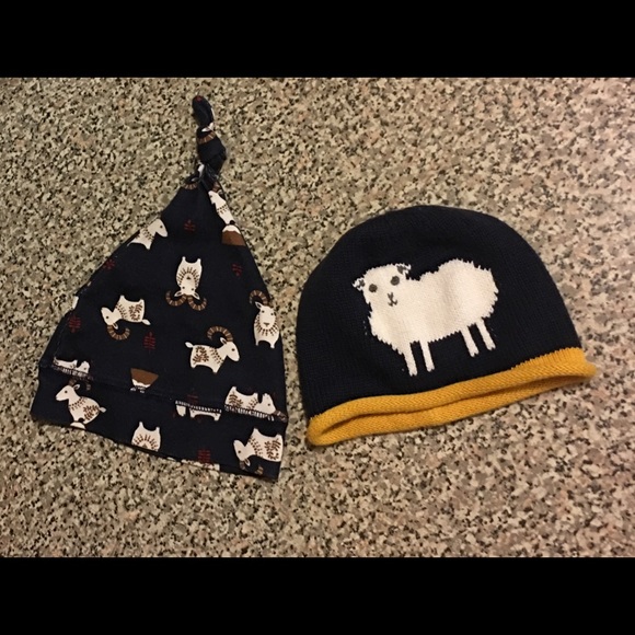 Hannah Andersson baby hats x 2