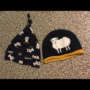 Hannah Andersson baby hats x 2