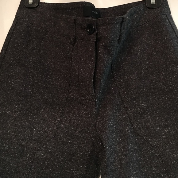 Jcrew size 2 skinny herringbone pant - Picture 2 of 3
