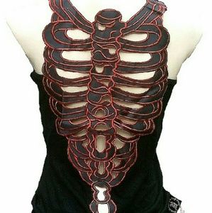 Rockabilly Ribcage Tank Top