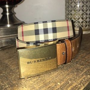 Burberry haymaker belt