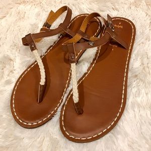 Brown Roxy Sandals