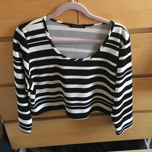Striped Crop Top