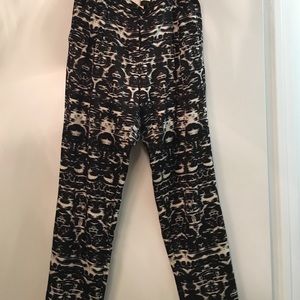 Jcrew size 4 blurred ikat pants
