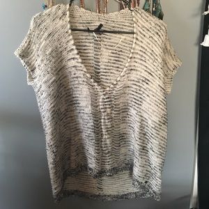 Guess Knit Sweater Short Sleeve Top