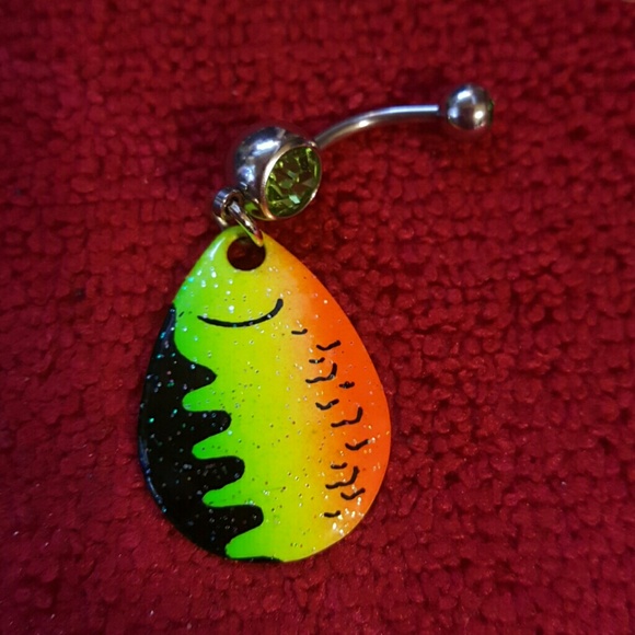 Stainless belly ring