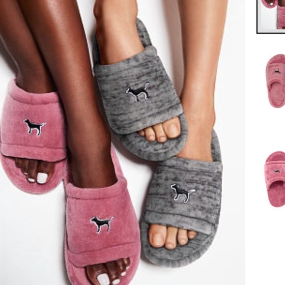 PINK Victoria's Secret Shoes - 🎉LAST ONE LEFT✨PINK Victoria Secret  COZY SL.