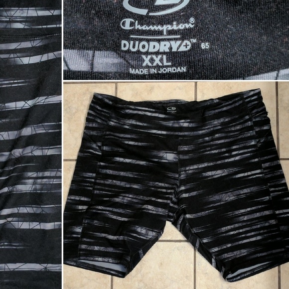 Champion Black Active Wear Shorts