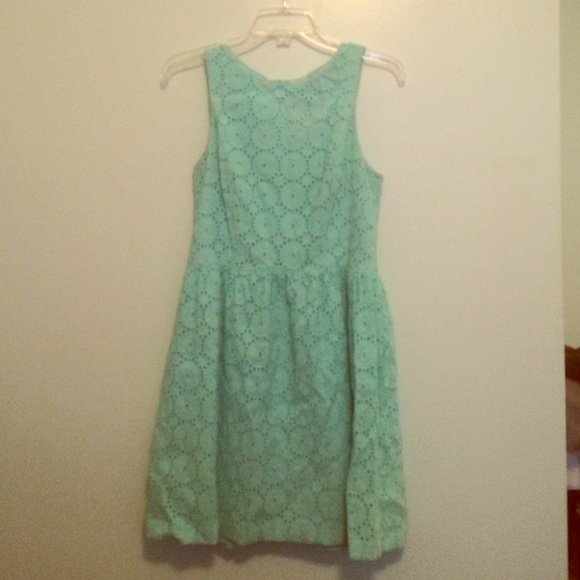Turquoise summer dress