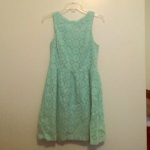 Turquoise summer dress