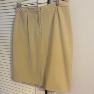 Ralph Lauren LAUREN tan skirt. Size 12.