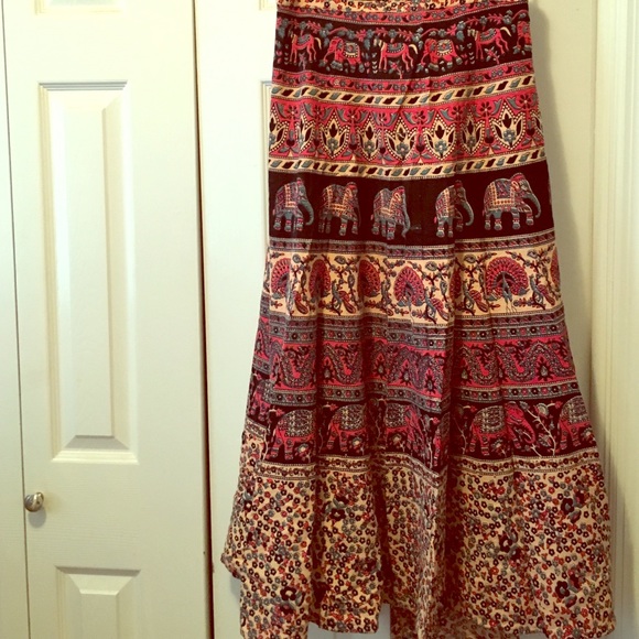 Hippie Wrap-Around Skirt