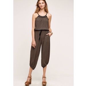 Anthropologie Flannel Cavan Jumpsuit