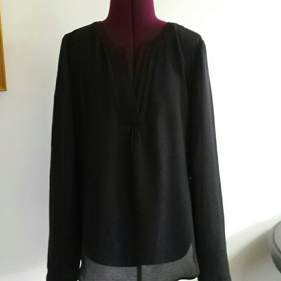 Ann Taylor silk popver