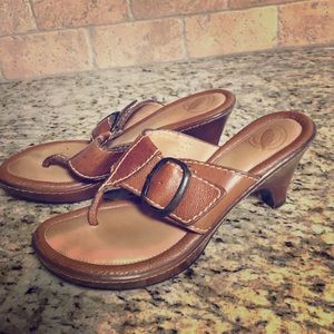 Brown sandals