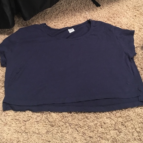PINK Victoria's Secret Tops - Victoria's Secret crop tee
