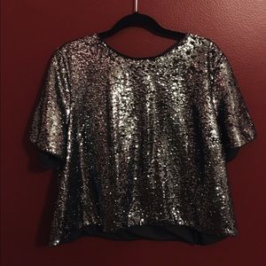 Forever 21 Sequin Top