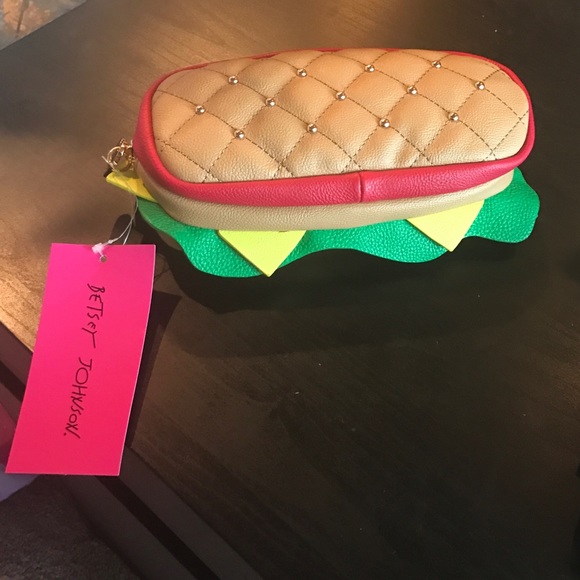 Betsey Johnson Hoagie Roll Pencil Case