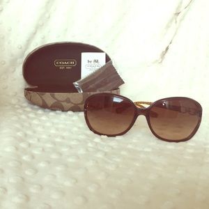 BRAND NEW Coach "Natasha" Sunglasses
