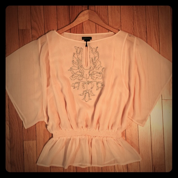 Victoria Secret Pale Blush Blouse
