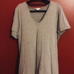 Gray J. Crew v-neck