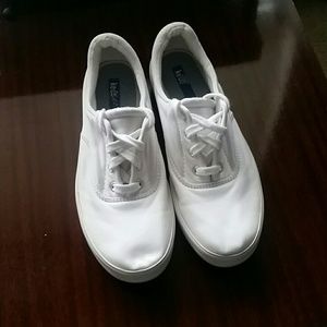 Bright White Keds sneakers lace up tennis shoes
