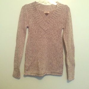 Grey sparkly sweater