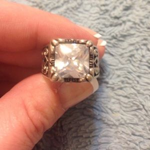 Sterling Silver CZ Ring