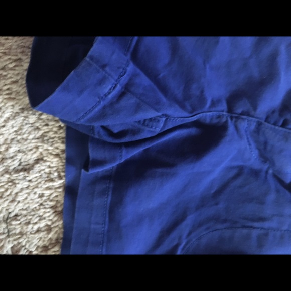 Cobalt Gap High-Waisted Shorts💙 - Picture 3 of 3