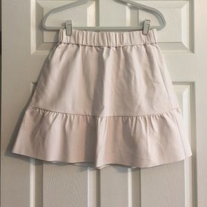 Pink Club Monaco Tiered Skirt