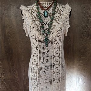 Beautiful, unique crochet dress.