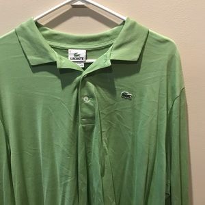 Lacoste long sleeve polo