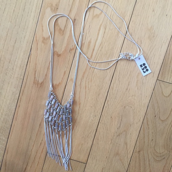 ✨Post-Holiday Sale✨NWT! Romolo Tassel Bib Necklace