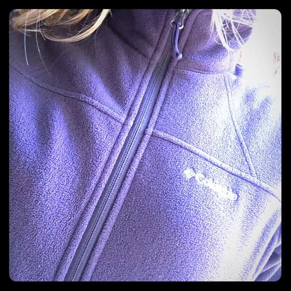 Columbia deep purple fleece