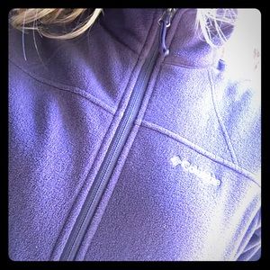 Columbia deep purple fleece