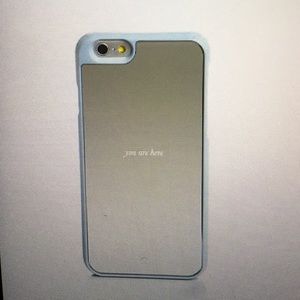 Kate Spade mirrored IPhone (6 and 6s) Hybrid case