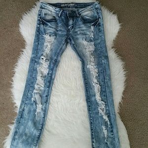 Sale Distressed Jeans