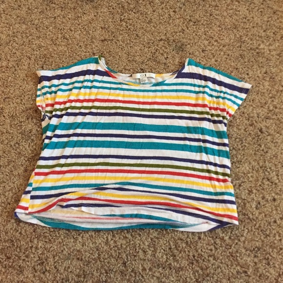 Striped crop top